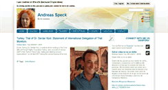 Desktop Screenshot of andreasspeck.info